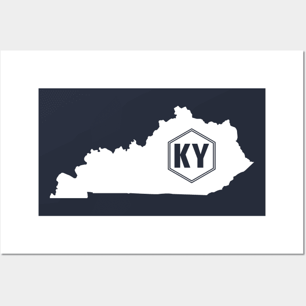 Kentucky Homer (White) Wall Art by caknuck